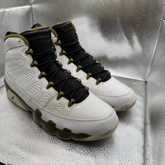 Size 10.5 Jordan‎ 9 Retro Statue High White Mens Basketball Shoes 302370-109 main image 7